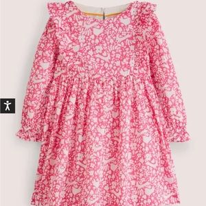 NWT Mini Boden Frill Tiered Woven Dress